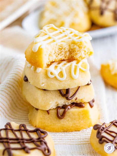 Easy Shortbread Bites - Belly Full