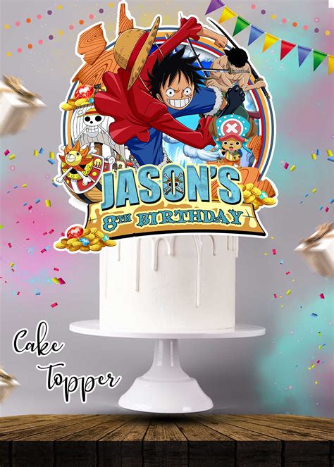 Editable One Piece Birthday Invitation Template | Incredible Invite