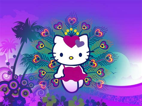 Hello Kitty Wallpapers Purple - Wallpaper Cave