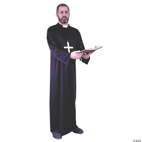 Mens Priest Adult Costume