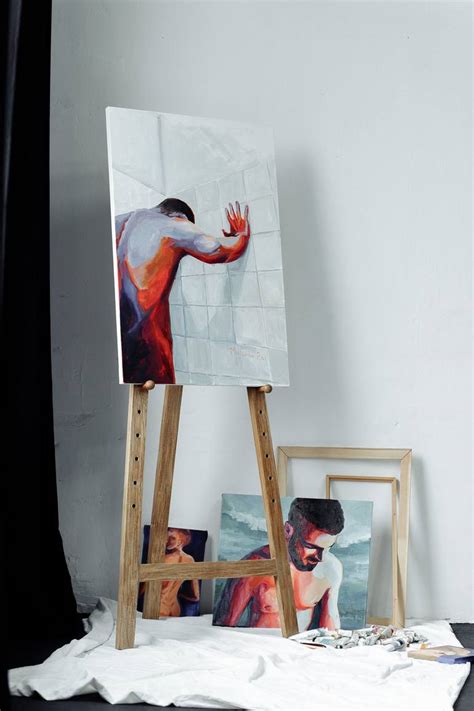 Bathroom Routines Male Art Mans Body Gay Art Painting By Malanko Rai Saatchi Art