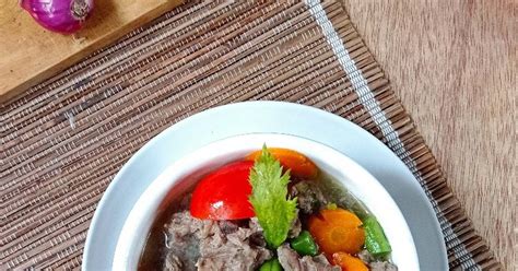 Resep Sop Daging Oleh Naads Kitchen Cookpad