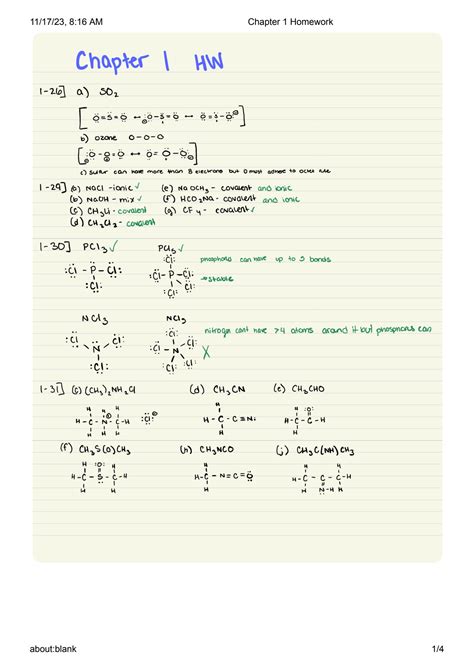 Solution Chapter Homework Organic Chemistry Chem Studypool