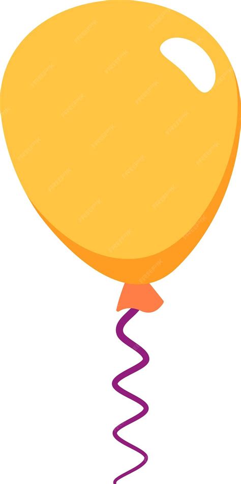 Balão de aniversário colorido | Vetor Premium