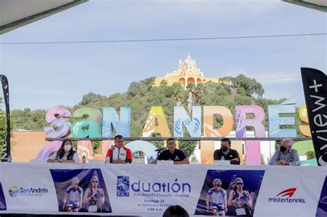 Presenta Mundo Tlatehui el Duatlón de San Andrés Cholula En Vivo Mx