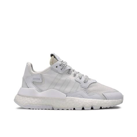 Adidas Nite Jogger Triple White Bd Laced