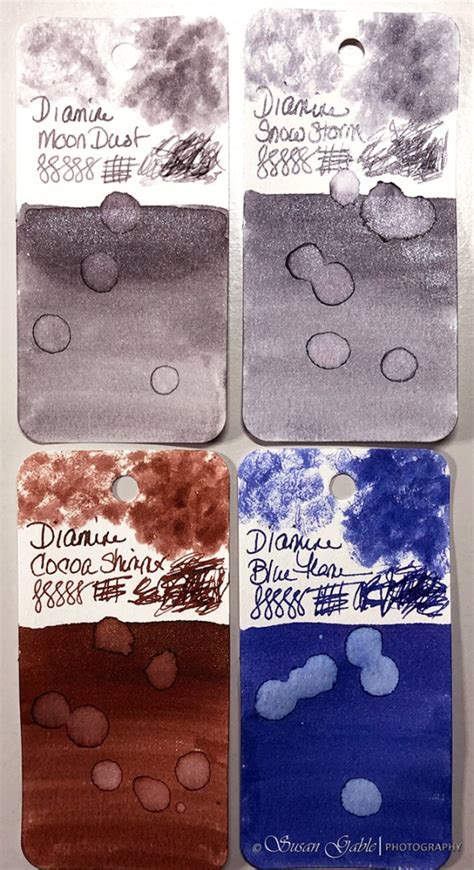 Diamine Ink Sample Swatches – SusieG Studio