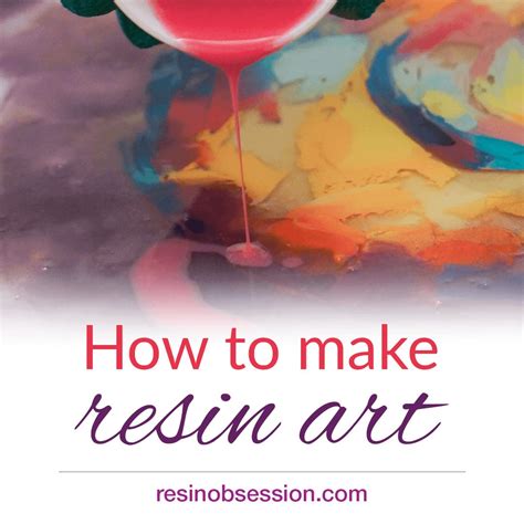 how to create resin art