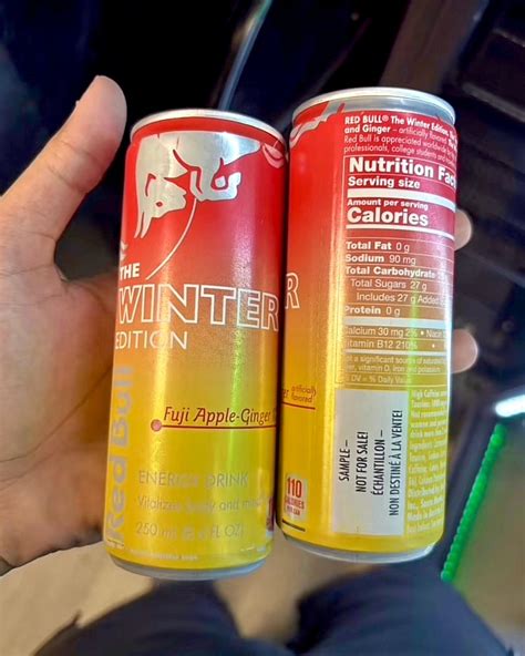 SNACK CUBE on Instagram: "RED BULL WINTER EDITION 2025 🍎 Die Winter