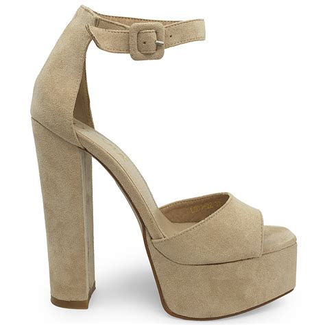 DOVIA Velvet High Heels Nude Dovia Ch