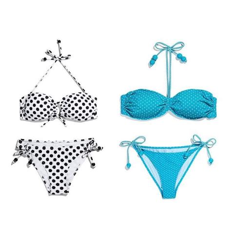 Bikini Reserved Retro printy rzeźbiące sylwetkę fasony WSZYSTKO cudne Papilot