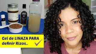 COMO HACER GEL DE LINAZA Y MIEL Gel Para Cabello Rizado