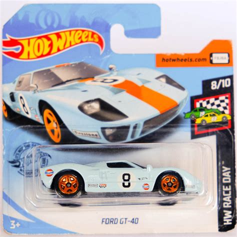 Hot Wheels Ford Gt Gulf Edition Legendary Speed Iconic Design Etsy