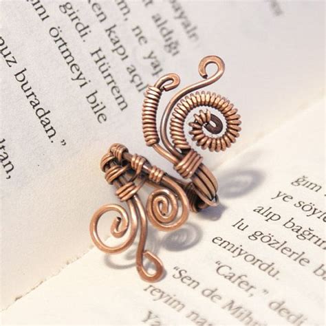 Copper Wire Jewelry Copper Ring Copper Jewelry Wire Wrapped Jewelry