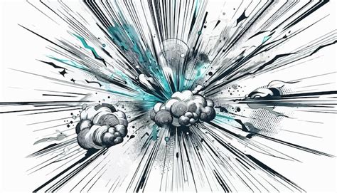 Dynamic Manga Motion Effects With Comicstyle Speed Lines Action