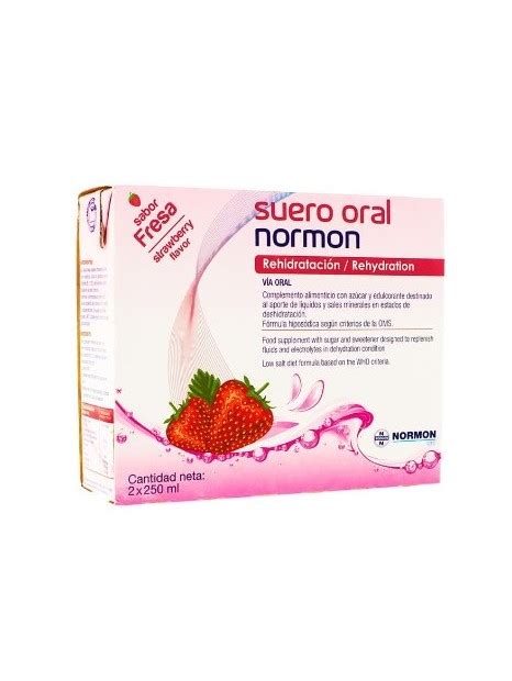 Suero Oral Normon Sabor Fresa 250 Ml 250 Ml