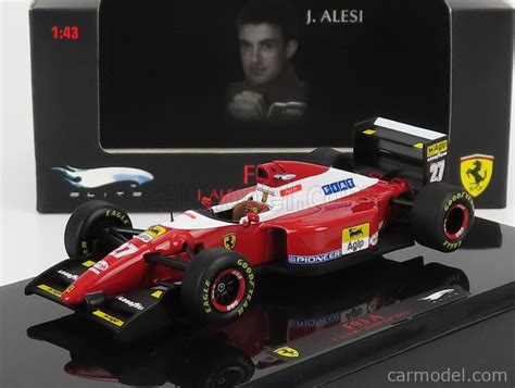 MATTEL HOT WHEELS T Scale FERRARI F F A N ITALY GP J ALESI RED WHITE
