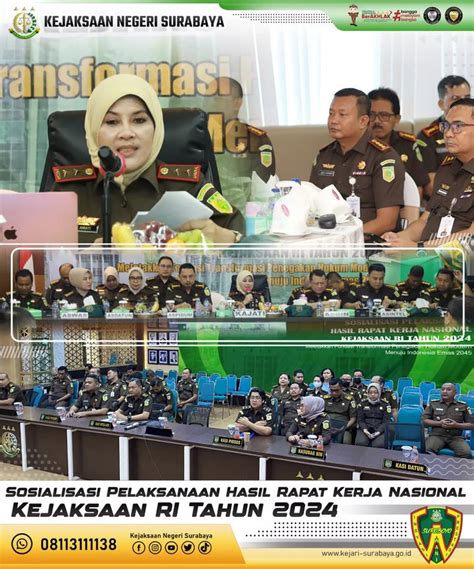 Sosialisasi Pelaksanaan Hasil Rapat Kerja Nasional Kejaksaan Republik