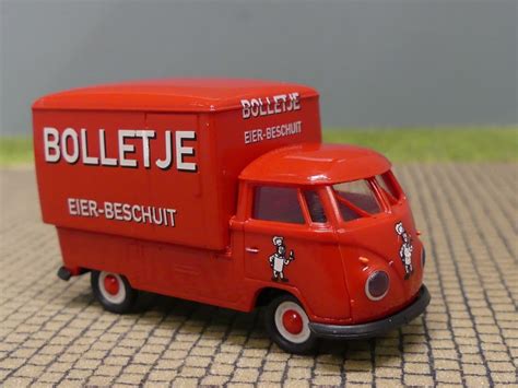 Modellspielwaren Reinhardt 1 87 Brekina VW T1 b Bolletje Großraum