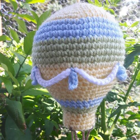 Hot Air Balloon Crochet Pattern Baby Mobile PDF Pattern Etsy