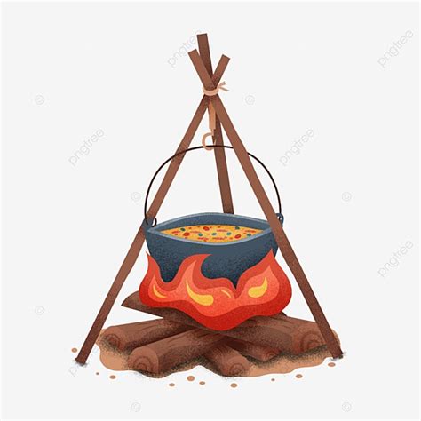 Paint Pot Clipart PNG Images Aesthetic Hand Painted Hot Pot Png Elements Png Element Hot Pot