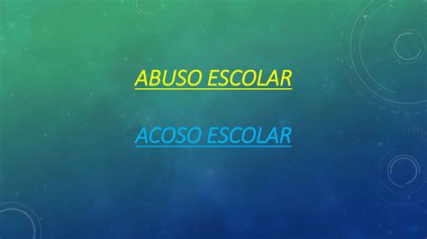 Bullying O Acoso Escolar En Unidades Educativas Ppt Descarga Gratuita