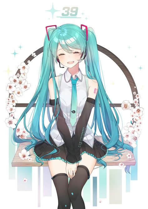 二次元虚拟歌姬miku 堆糖，美图壁纸兴趣社区