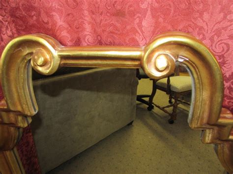 Lot Detail Ornate Gold Gilded Mirror