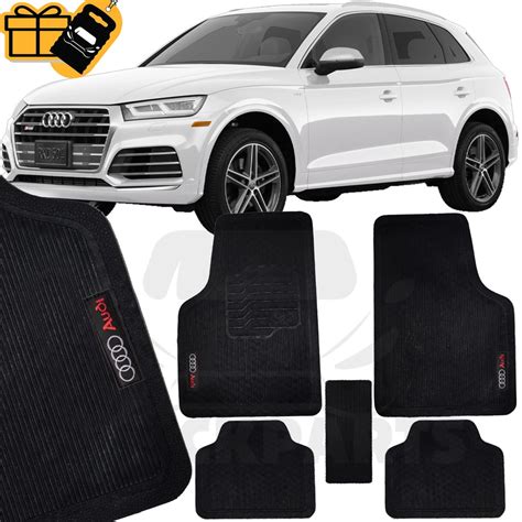 Jogo Tapete Audi Q5 2009 A 2023 Borracha Bordado Lixeira Shopee Brasil