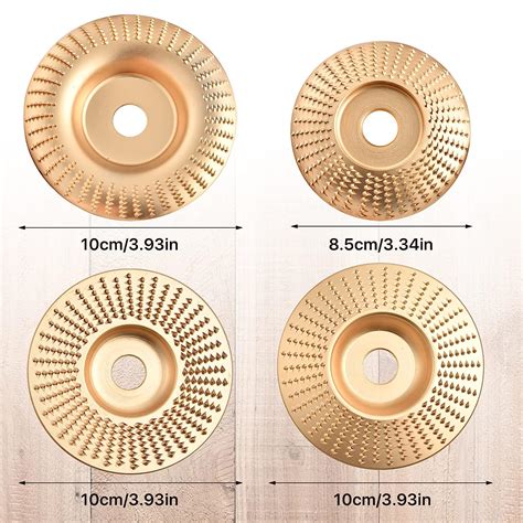 Buy Gransuncy 4PCS Angle Grinder Carving Disc, Grinder Cutting Wheel ...