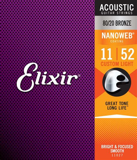 Elixir 11-52 11027 Nanoweb Bronze - Musikhaus Welbers
