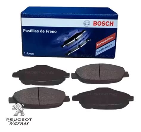 Pastillas Freno Delanteras Bosch Para Peugeot 408 1 6 Hdi