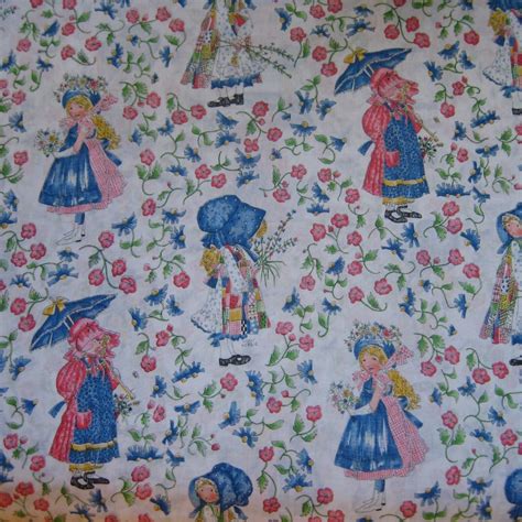 Holly Hobbie Fabric Etsy