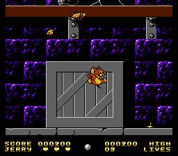 Screenshot Of Tom Jerry NES 1991 MobyGames