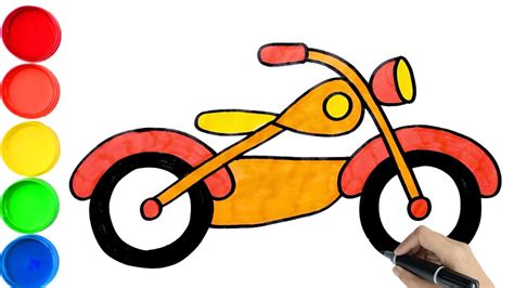 Dessin Moto Comment Dessiner Une Moto Facilement Tuto Coloriage