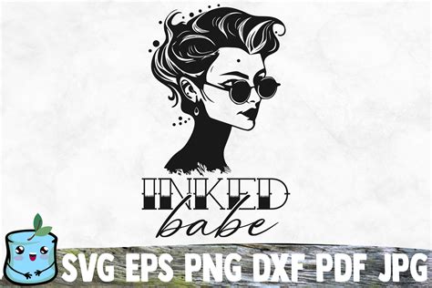 Inked Babe By Mintymarshmallows Thehungryjpeg