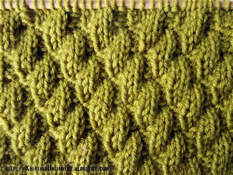 Knit Purl Combinations Pattern 6 Diagonal Stitch 2