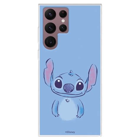 Estojo Para Samsung Galaxy S Ultra Official Disney Stitch Blue Lilo