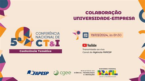 5ª Conferência Nacional de CTI Conferência Temática Colaboração