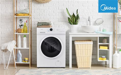 Buy Midea 6Kg Front Load Washing Machine With Lunar Dial, 1000 Rpm, 15 ...