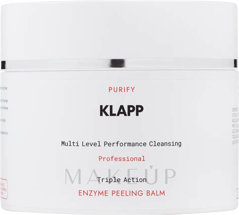 Triple Action Enzyme Peeling Balm - Klapp Multi Level Performance ...