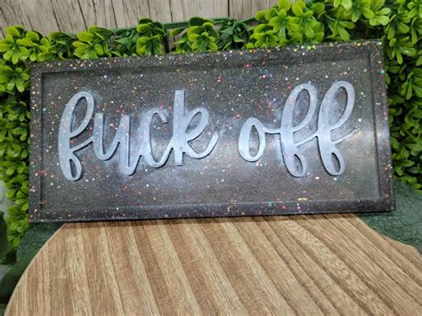 Fuck Off Sign Offensive Sign Funny Sign Housewarming Gift Unwelcome Sign Inappropriate