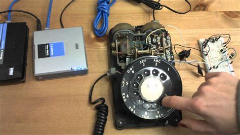 Rotary Phone Pulse Dial To Tone Dtmf Converter Youtube