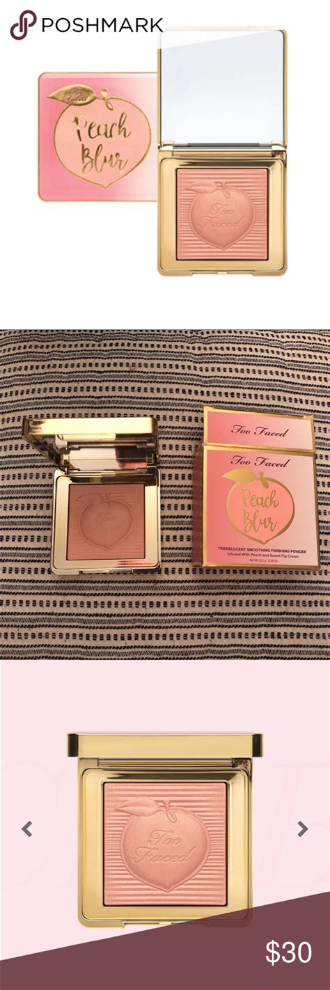 Too Faced Peach Blur Finishing Powder 🍑 Finishing Powder Eye Makeup
