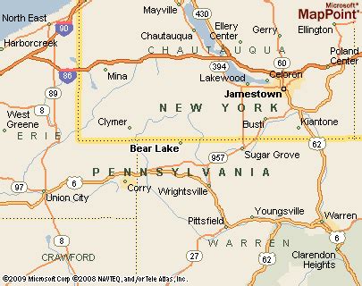 Where Is Bear Lake Pennsylvania See Area Map More