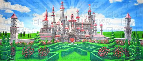 Queen Of Hearts Projected Backdrops Grosh Digital
