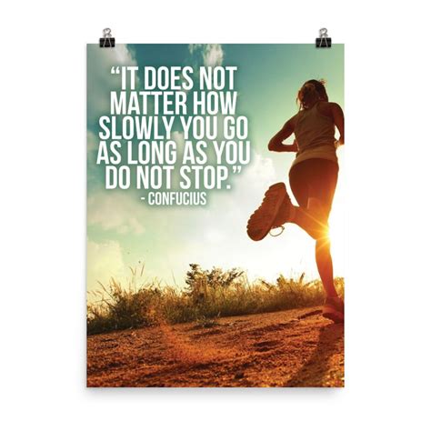 Running Marathon Gym Poster Motivational Prints T For Etsy