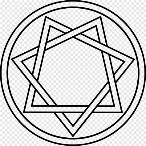 Heptagram Star Angle Triangle Png PNGEgg