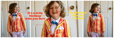 Bert Mary Poppins Jolly Holiday Costume Boys Sizing The Design