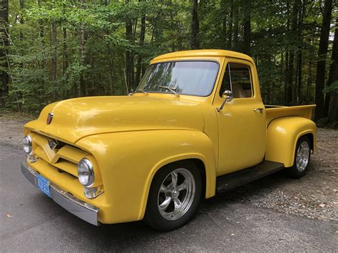 Sold Restored 1955 Ford F 100 Pickup Completed In 2018